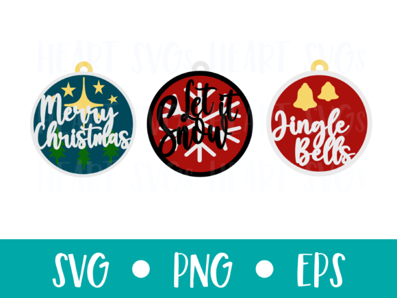 3D Christmas SVG: Graphics & Print Templates