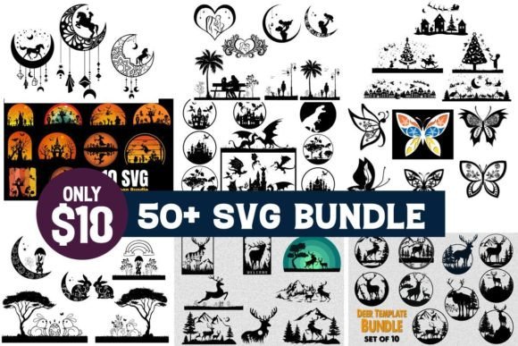 3D SVG Bundle for Crafters & Bundles