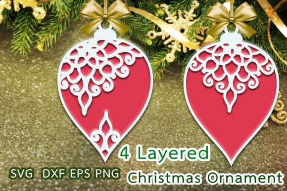 3D SVG Christmas Ornament V5 Review