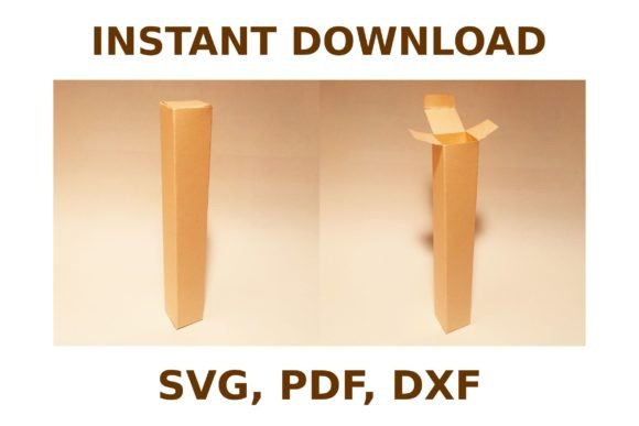 3D SVG Pen Box Template for Shapes