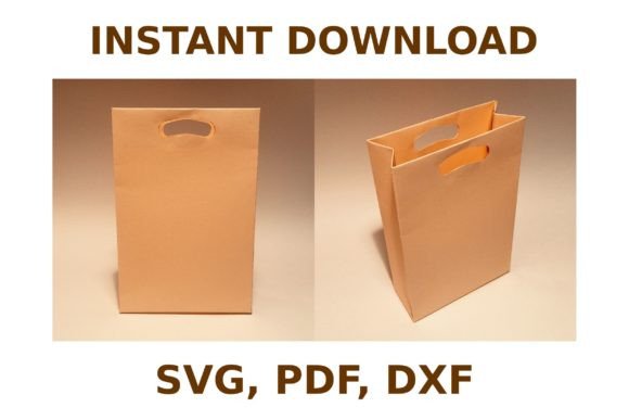 3D SVG Shopping Bag Template Shapes Review
