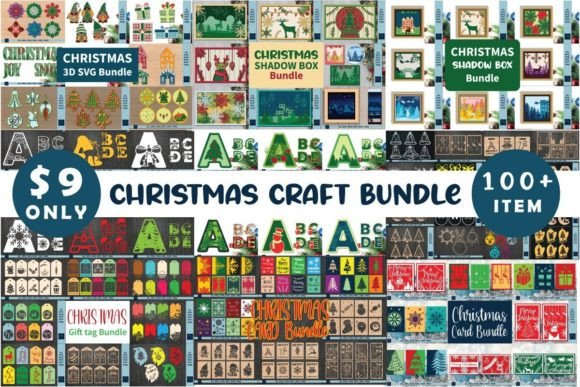 Christmas Craft 3D SVG Bundles Review