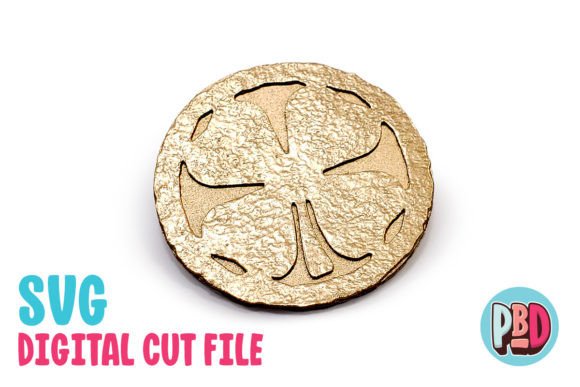Lucky Coin Papercraft: A 3D SVG Shapes Review