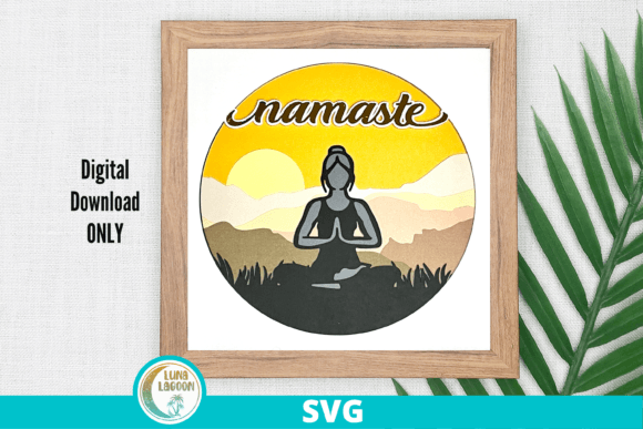 NAMASTE 3D SVG for Shadow Boxes Review