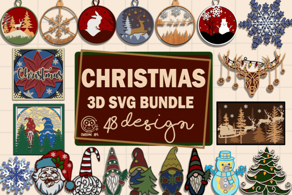 Review: Christmas 3D SVG Bundles for Sellers