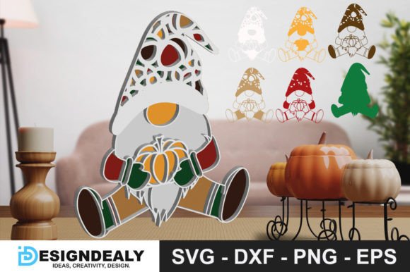 Review: Halloween 3D SVG Gnome Asset