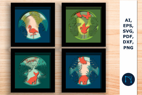 Review: Layer Tropical Leaf 3D SVG Bundle